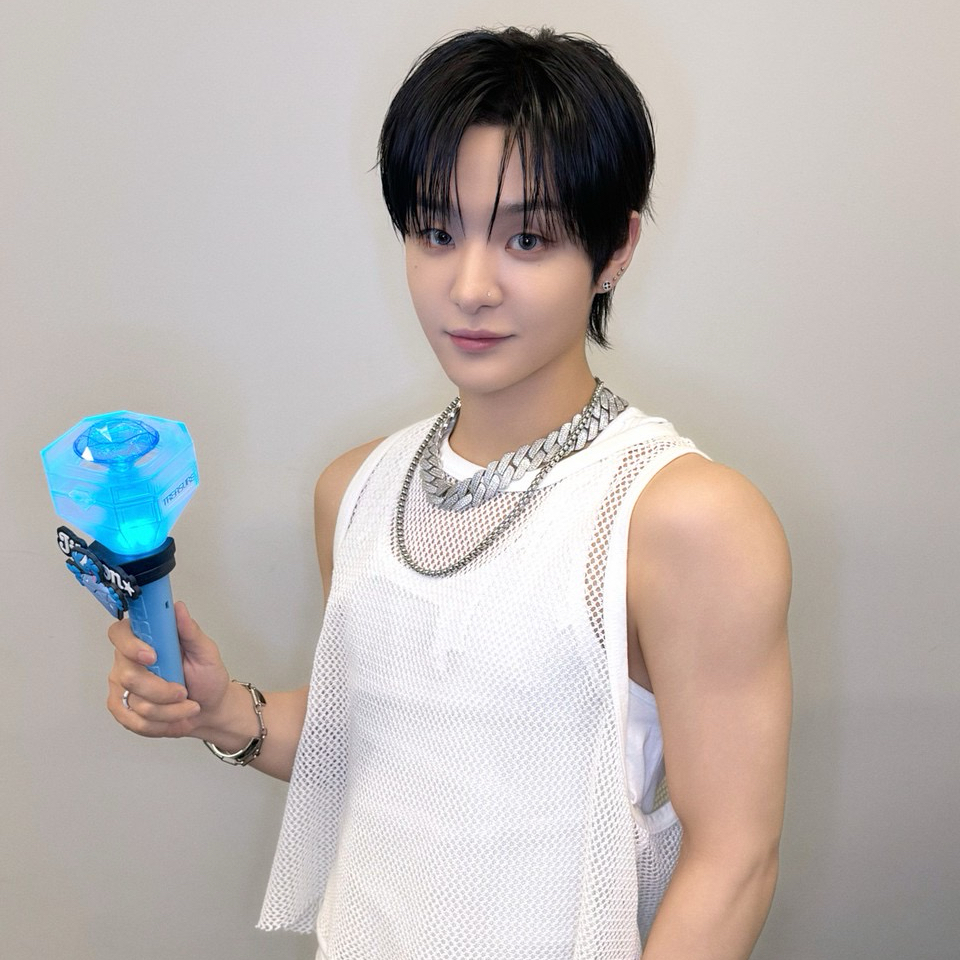 A moment captured by Jihoon (TREASURE)'s fan