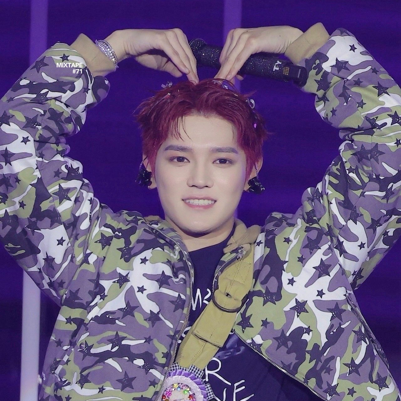 A moment captured by Taeyong (NCT 127)'s fan