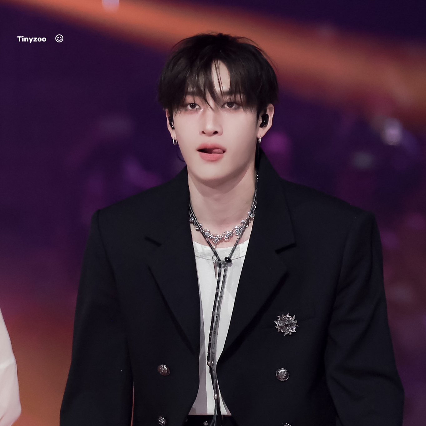 Recent activity shot of Bang Chan (Stray Kids)