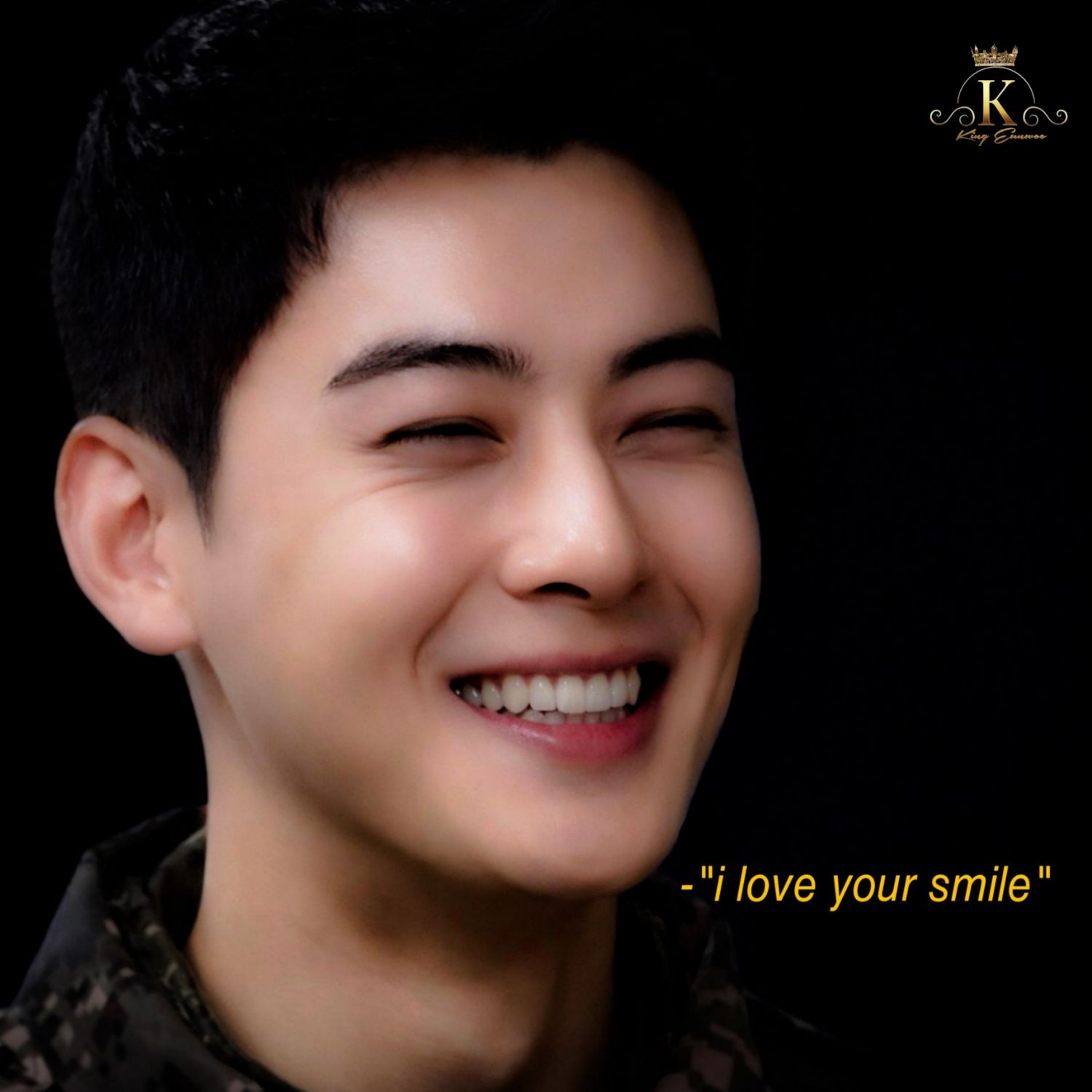 Recent activity shot of Eunwoo (ASTRO)