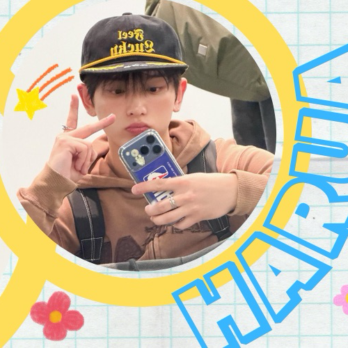 A moment captured by Harua (&TEAM)'s fan