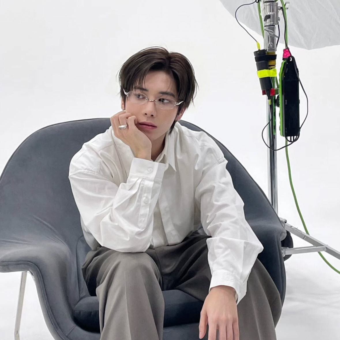 A moment captured by Taehyun (TOMORROW X TOGETHER)'s fan