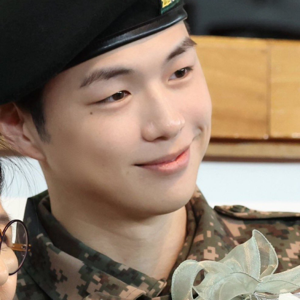 A moment captured by Kang Daniel's fan