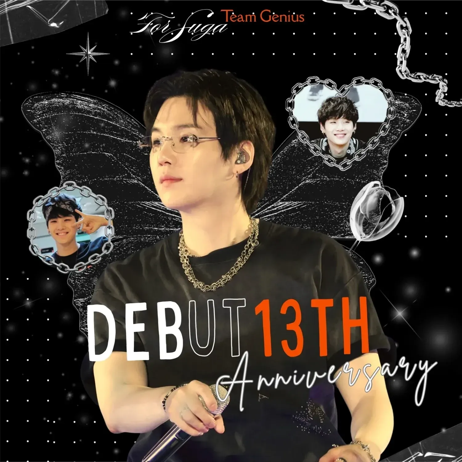 Recent activity shot of SUGA (BTS)