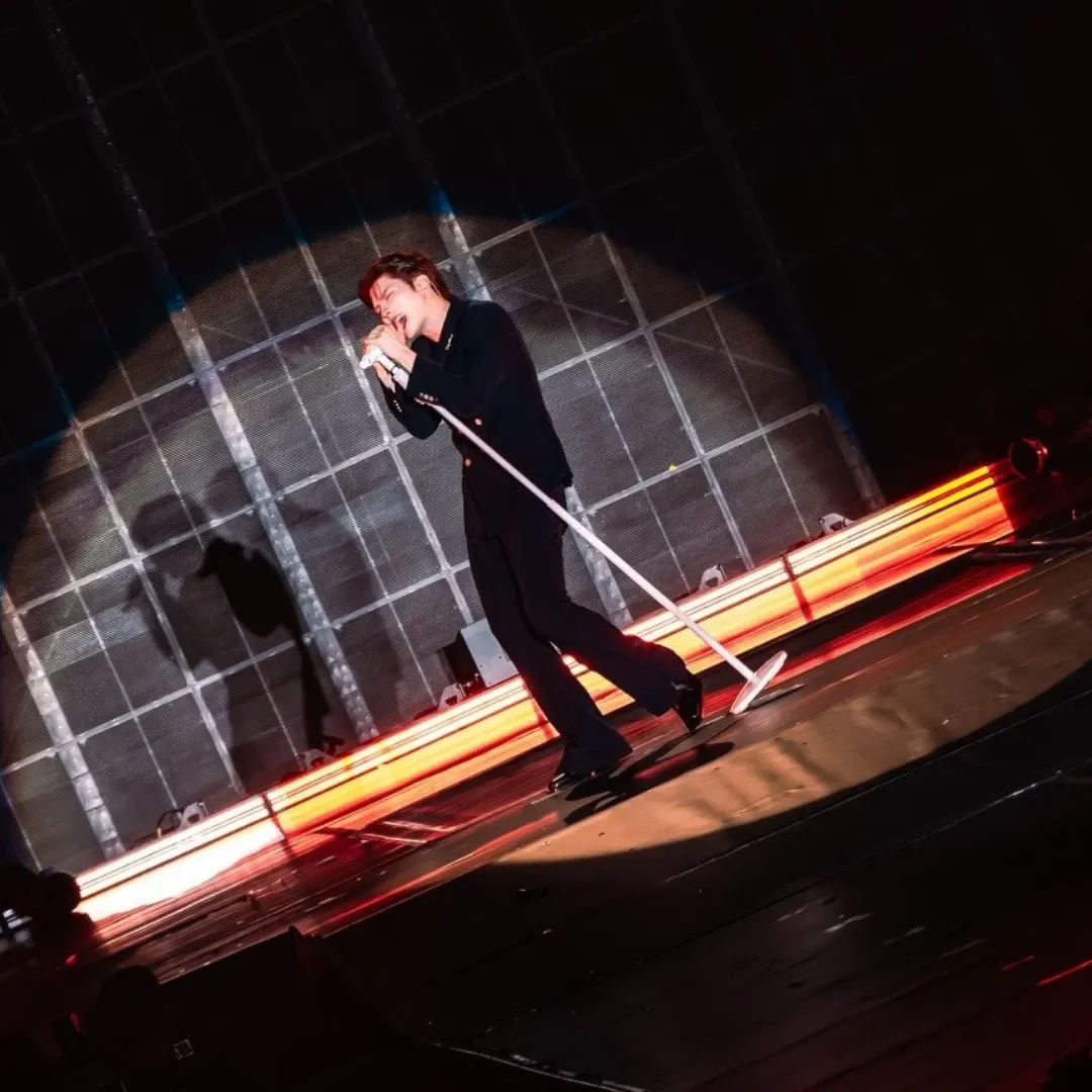 A moment captured by Kihyun (MONSTA X)'s fan