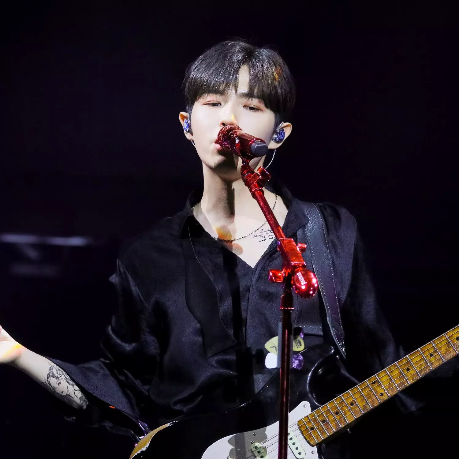 A moment captured by Kim Jaehwan's fan