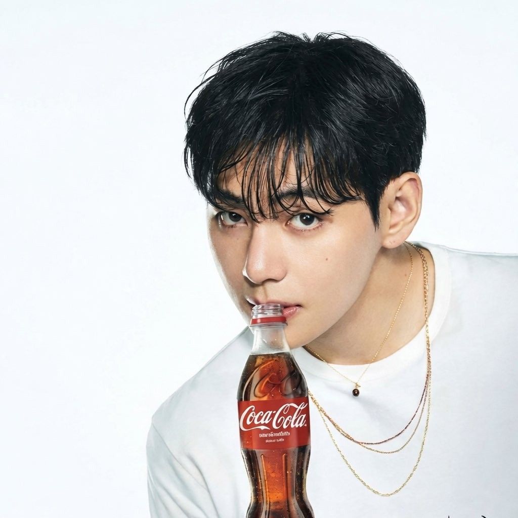 V (BTS)の舞台裏ショット