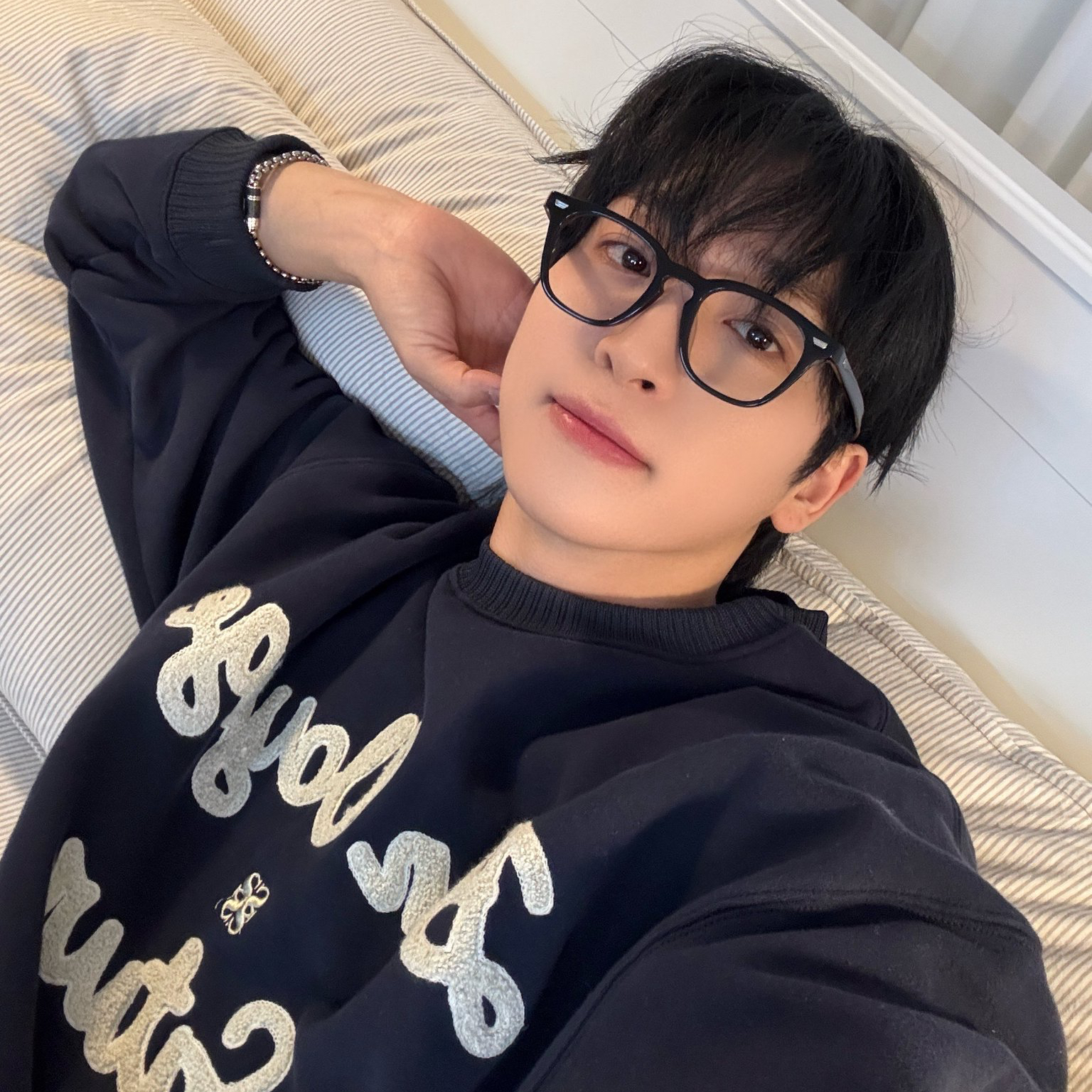 Behind-the-scenes cut of Sangyeon (THE BOYZ)