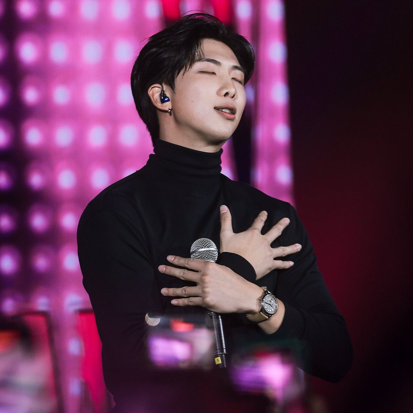 Recent activity shot of RM (BTS)