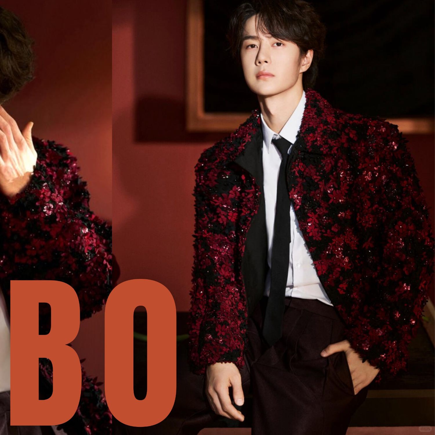 Latest photo of Wang Yibo