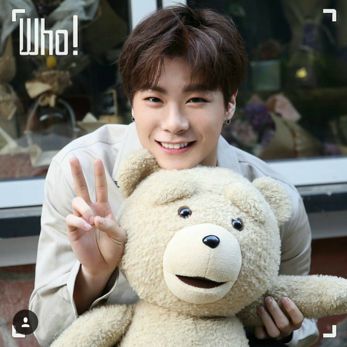 Recent activity shot of Moonbin (ASTRO)