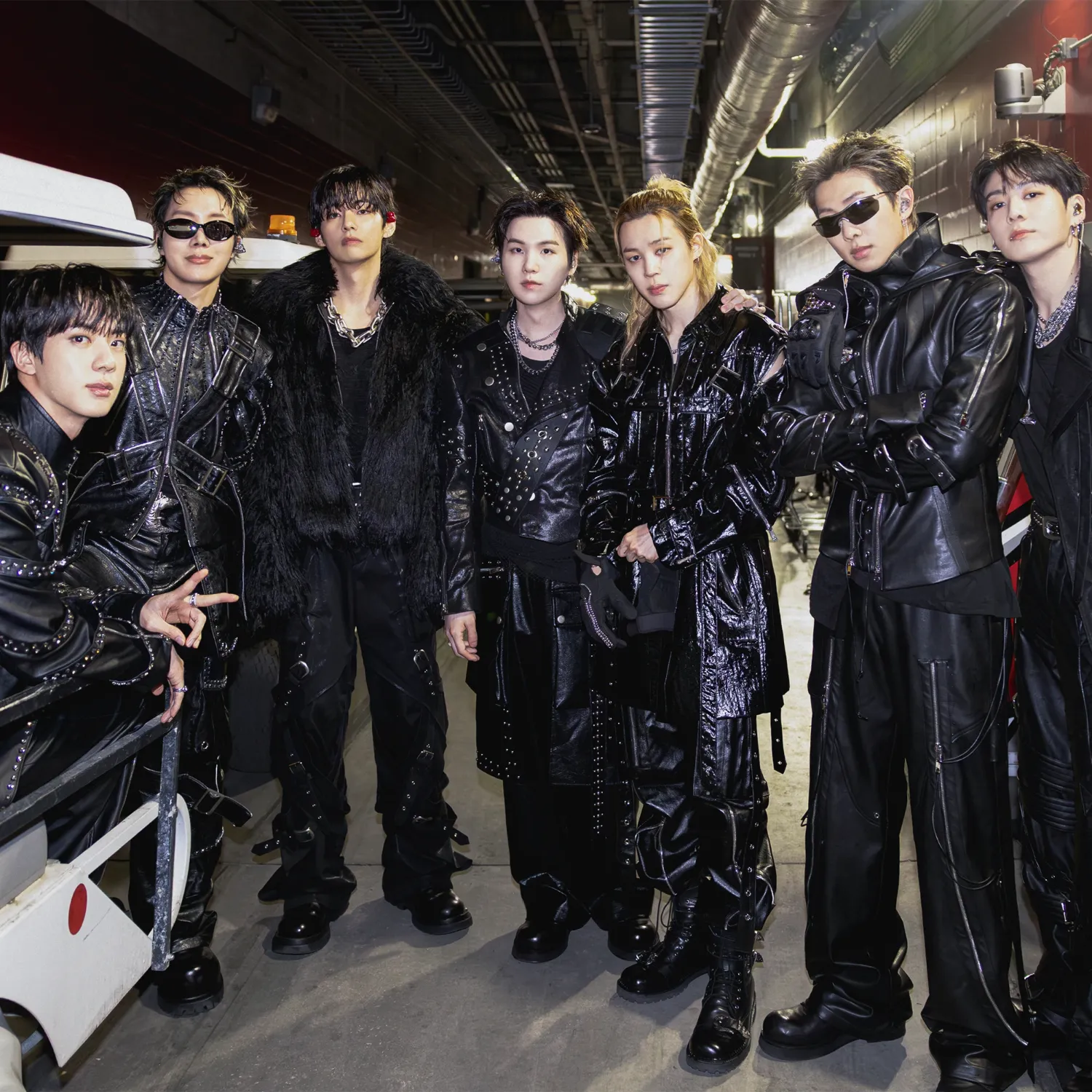 防彈少年團粉絲拍下的瞬間