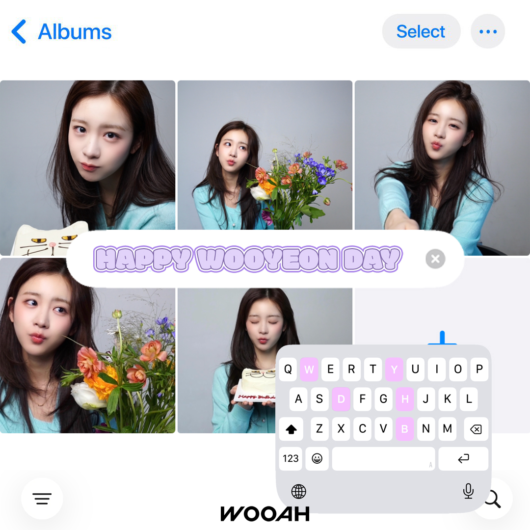 Recent activity shot of Wooyeon (woo!ah!)