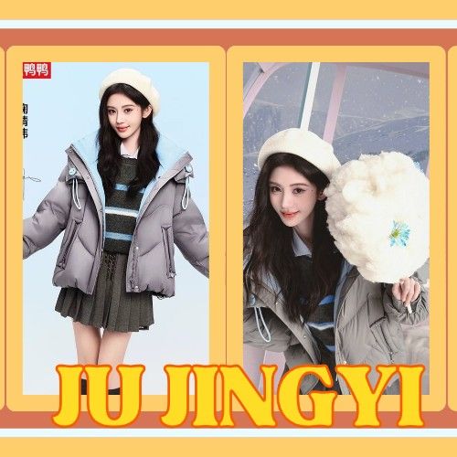 Behind-the-scenes cut of Ju Jingyi