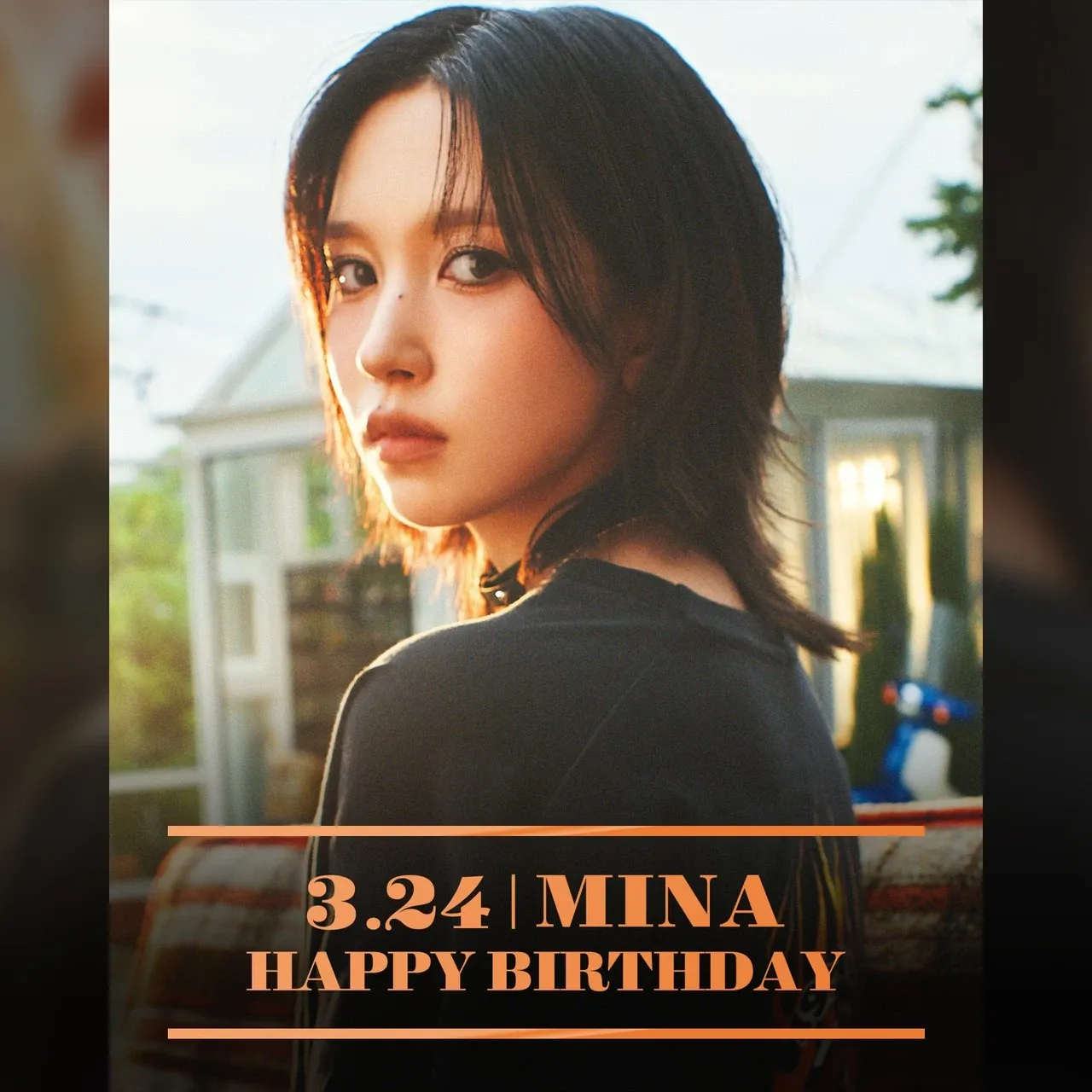 Mina (TWICE)粉絲拍下的瞬間