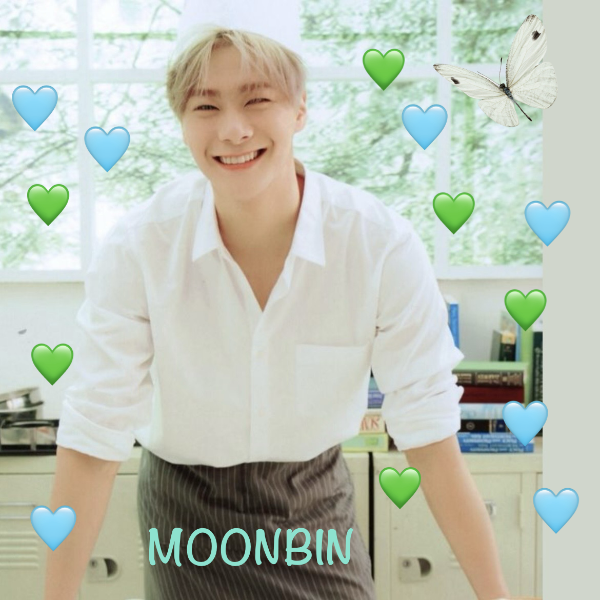 A moment captured by Moonbin (ASTRO)'s fan