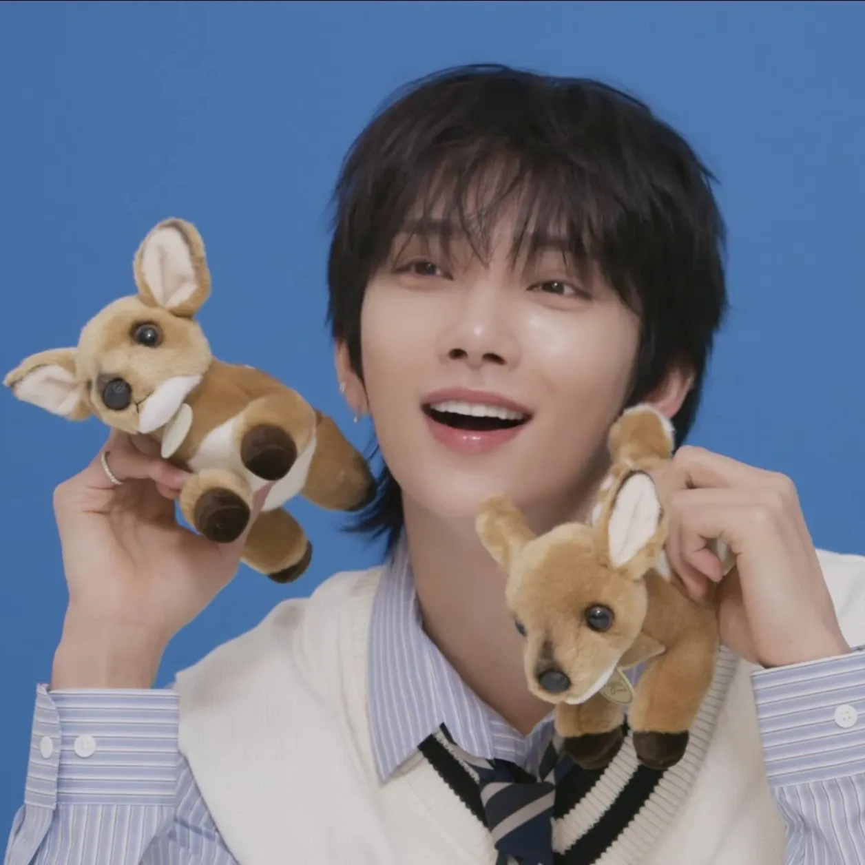 A moment captured by Joshua (SEVENTEEN)'s fan