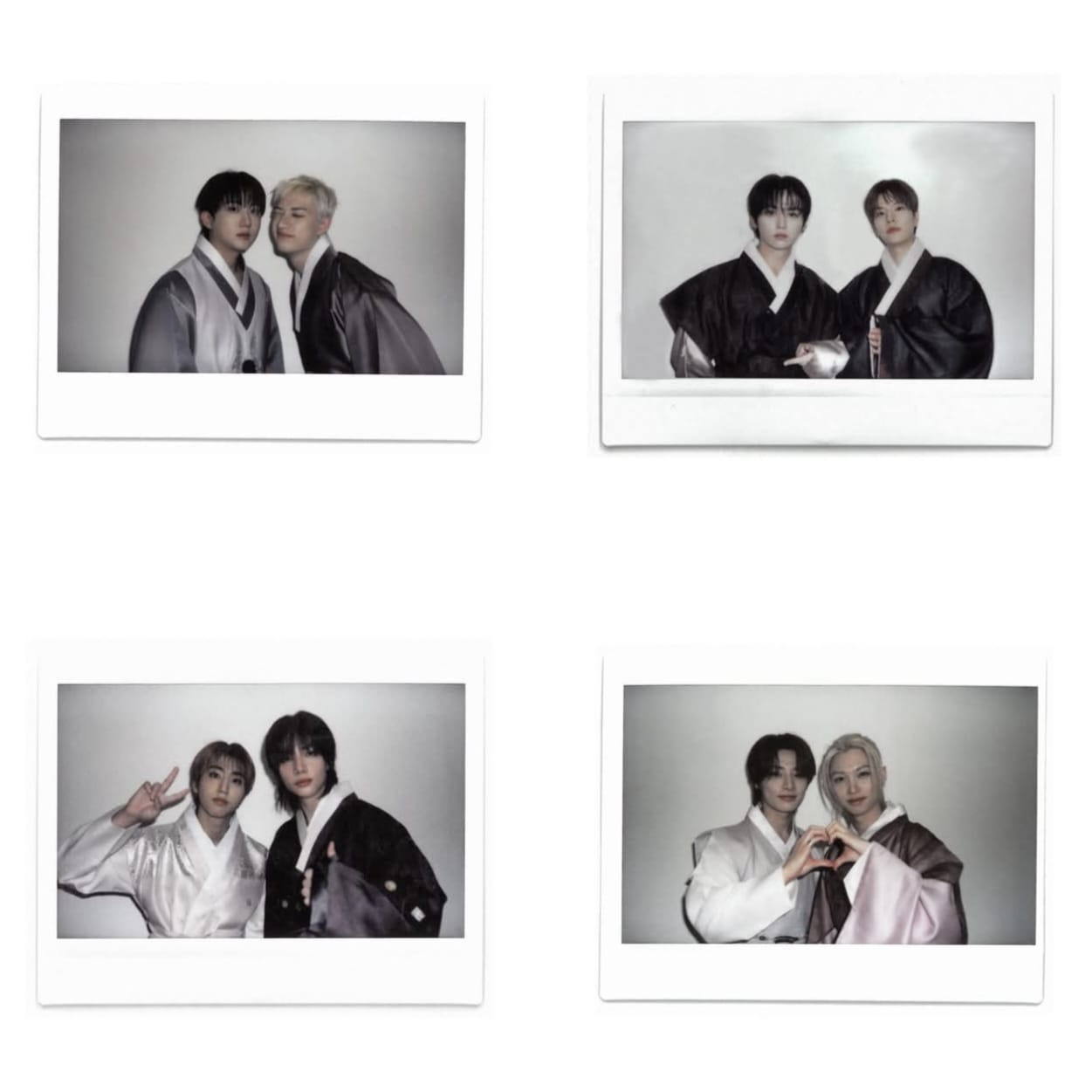 A moment captured by Stray Kids's fan