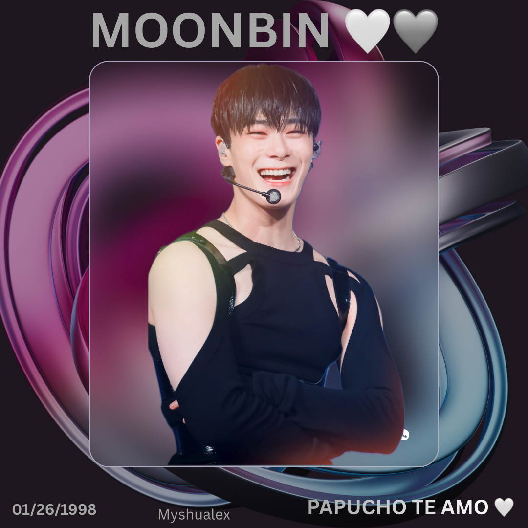 Recent activity shot of Moonbin (ASTRO)