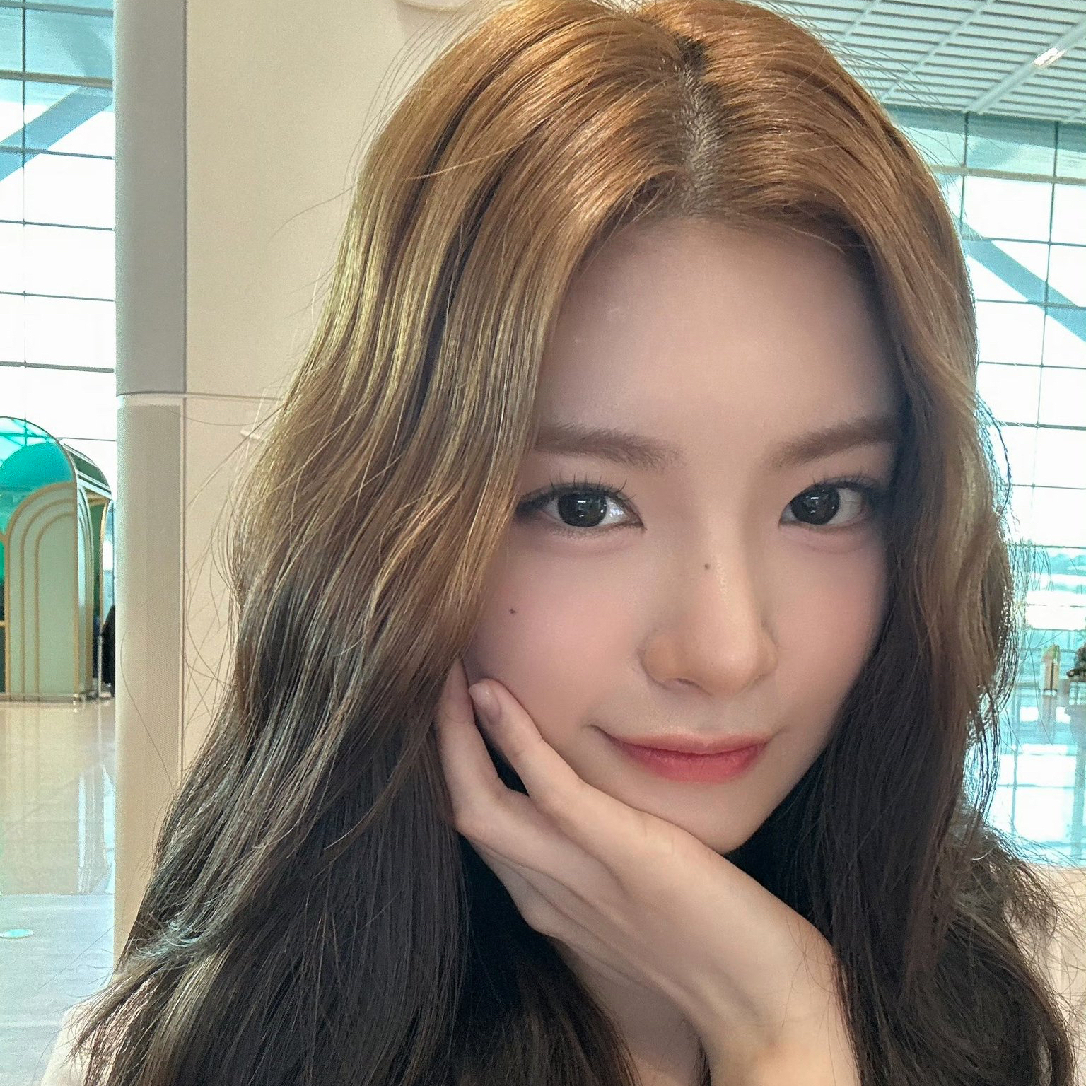 王怡人粉絲拍下的瞬間