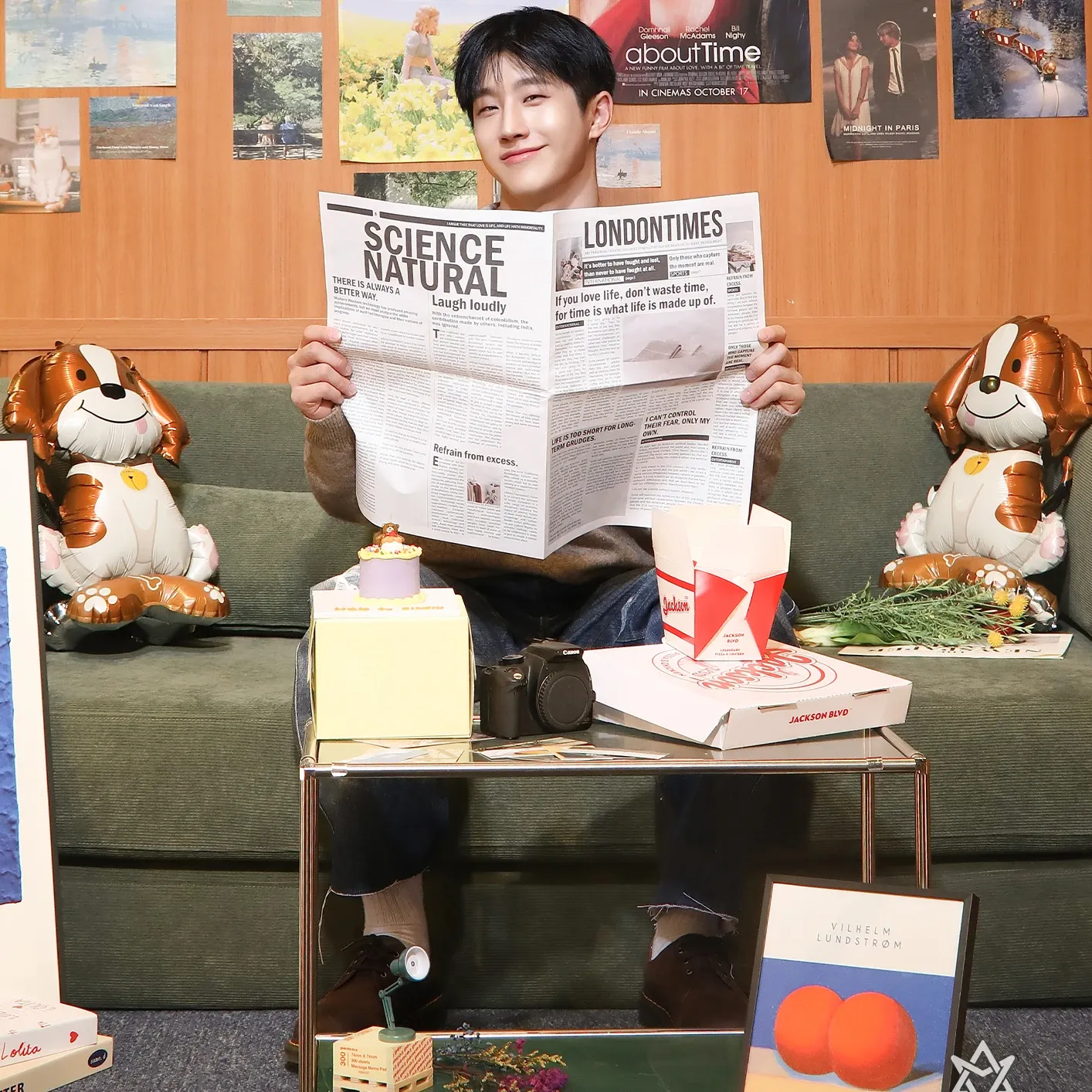 Behind-the-scenes cut of Jinjin (ASTRO)