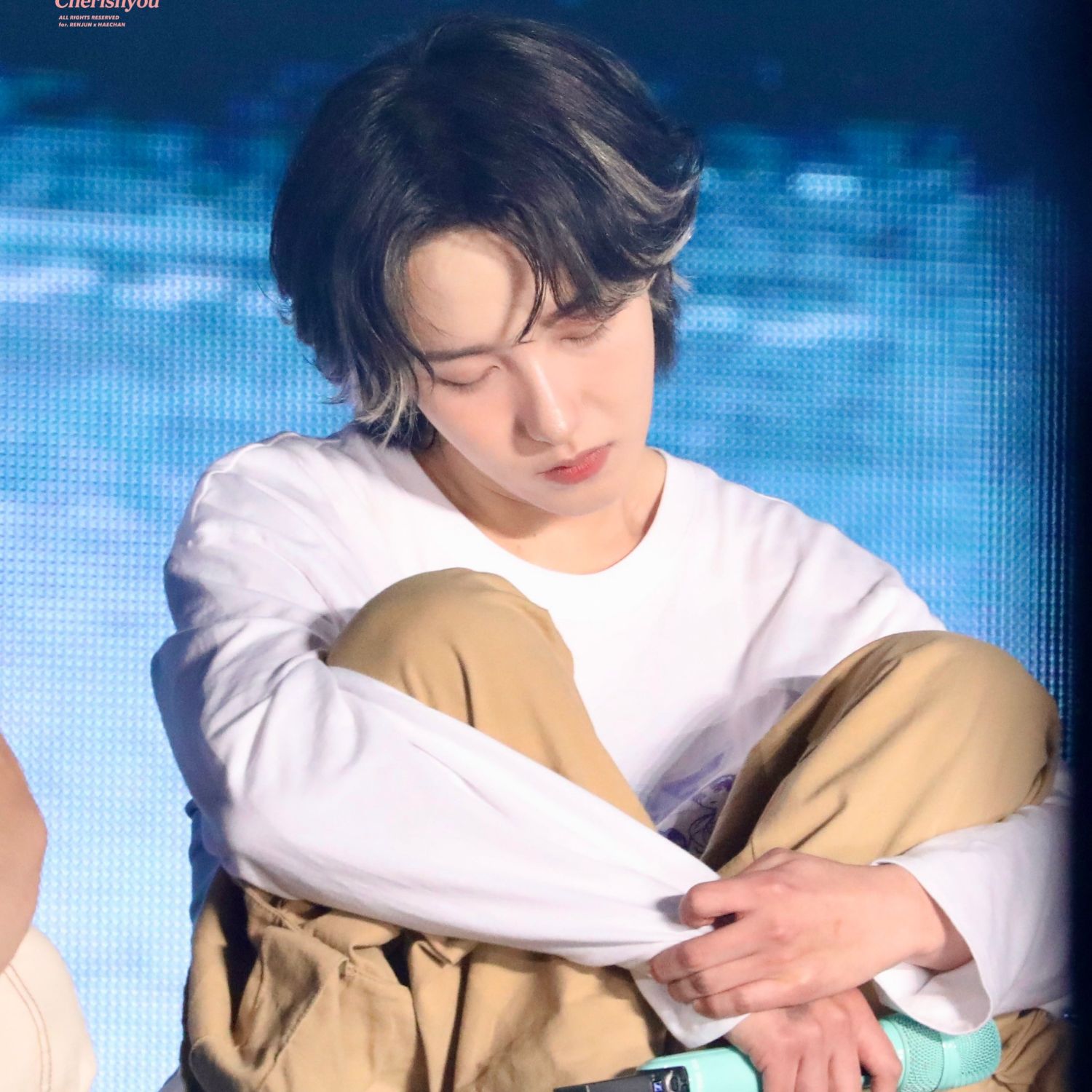 A moment captured by Renjun (NCT DREAM)'s fan