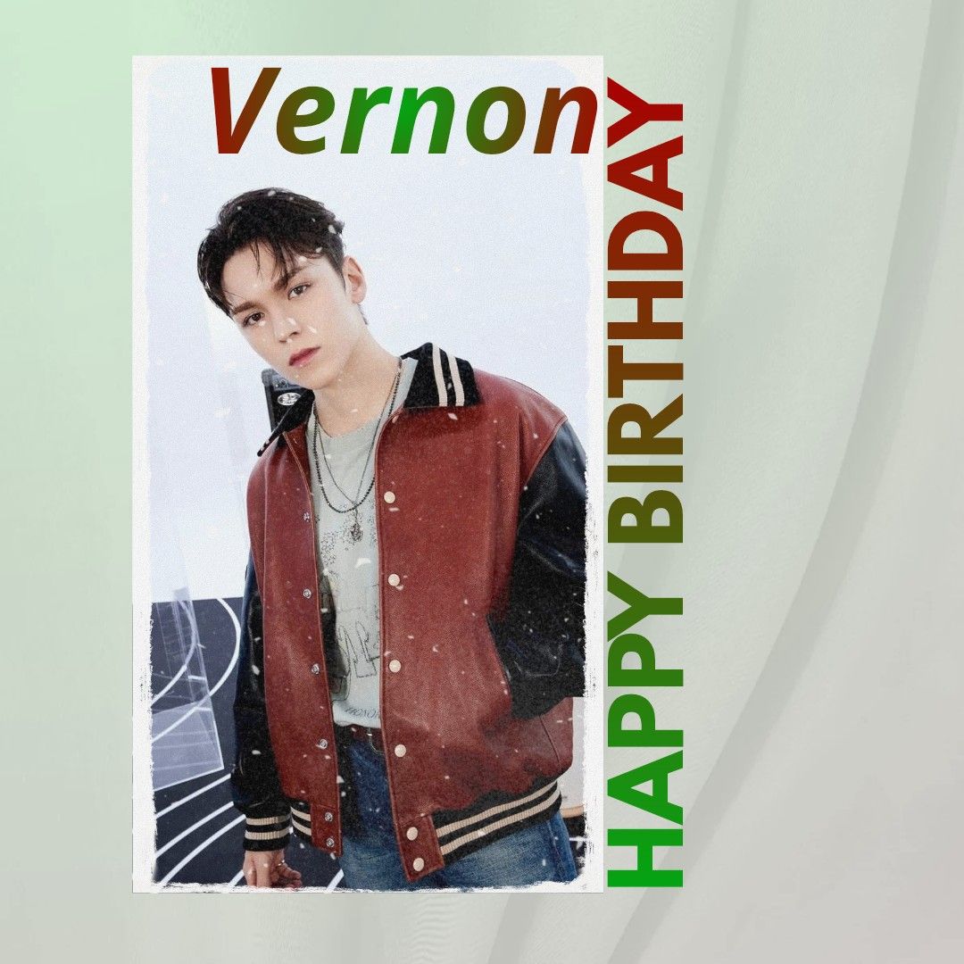 Foto terbaru Vernon (SEVENTEEN)