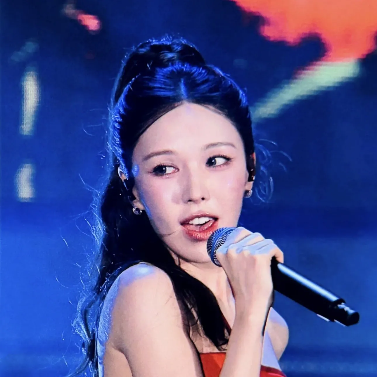 A moment captured by Wendy (Red Velvet)'s fan