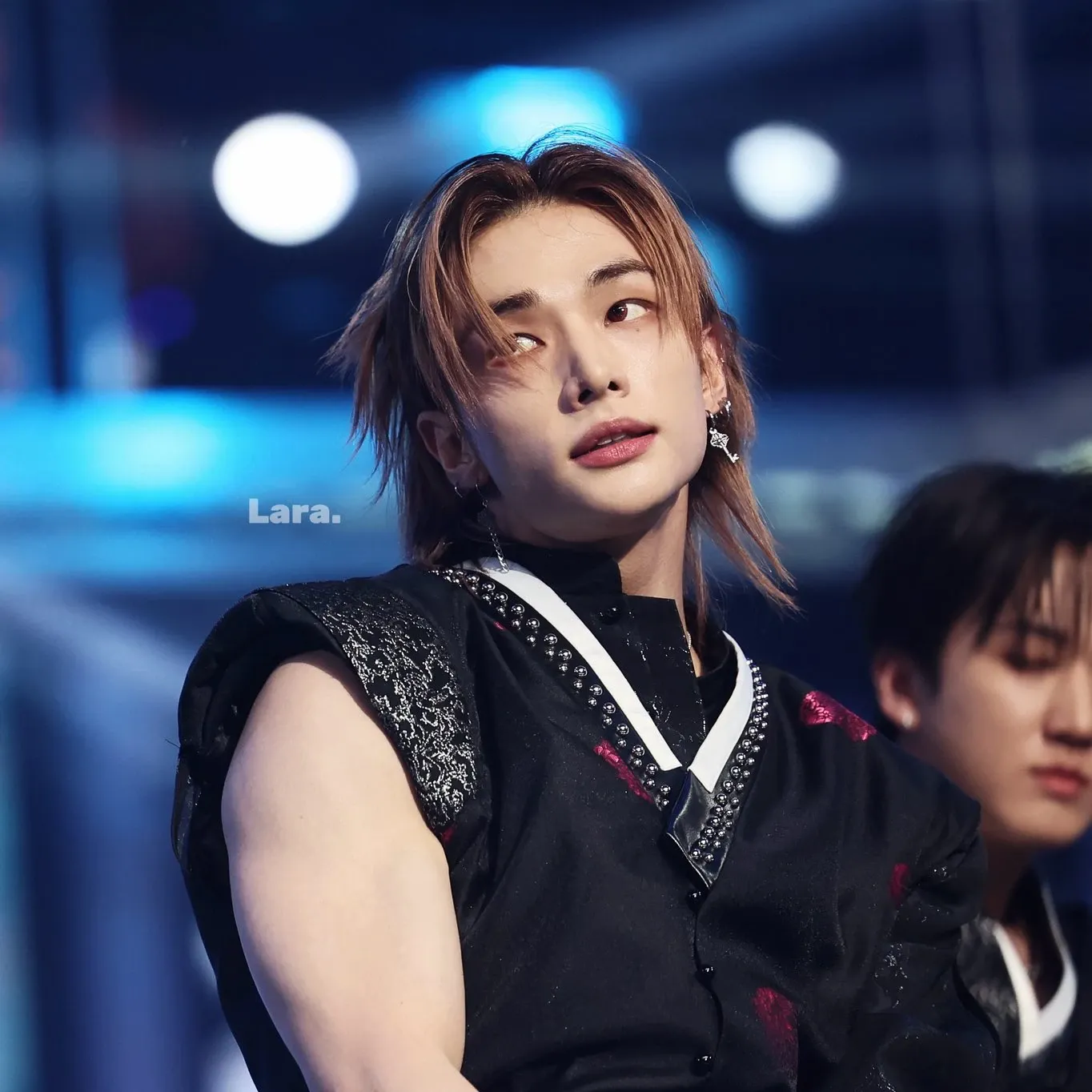 Behind-the-scenes cut of Hyunjin (Stray Kids)