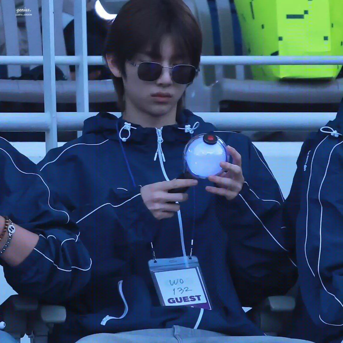 A moment captured by Juhoon (CORTIS)'s fan