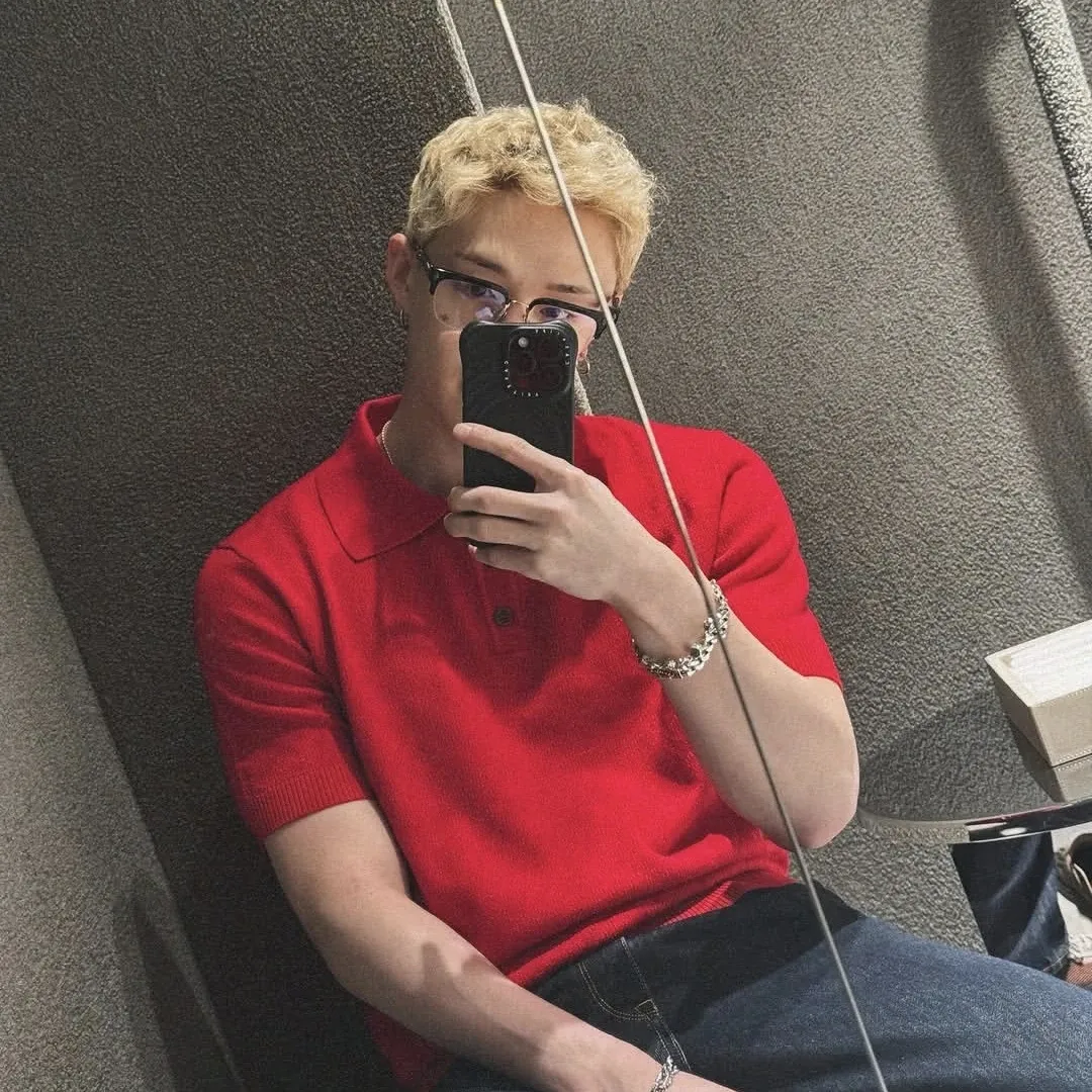 Recent activity shot of Bang Chan (Stray Kids)