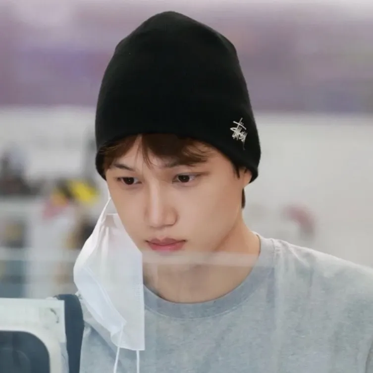 A moment captured by Kai (EXO)'s fan
