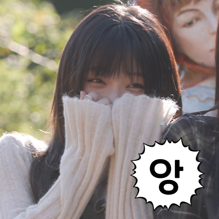 A moment captured by Iroha (ILLIT)'s fan