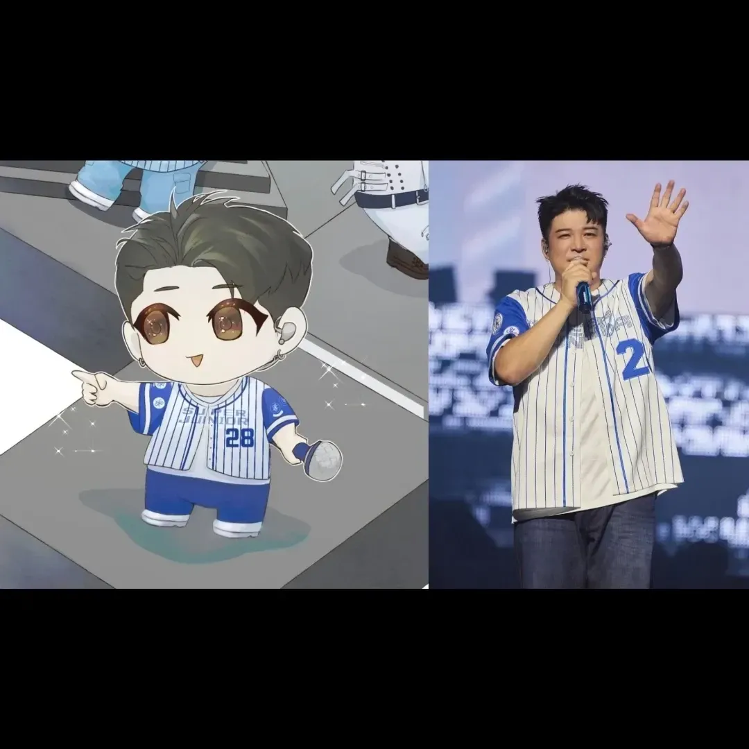 A moment captured by Shindong (Super Junior)'s fan