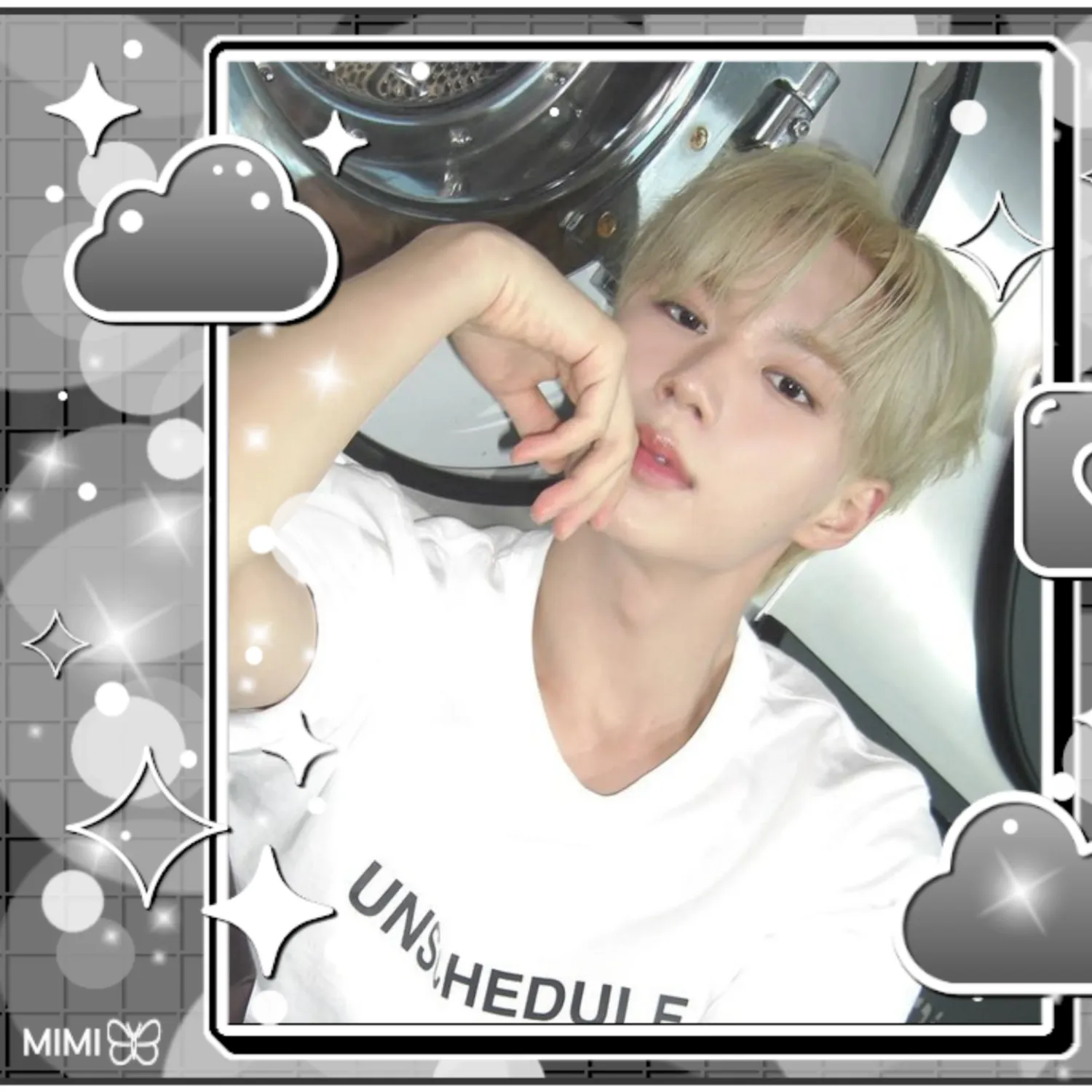 Behind-the-scenes cut of Kim Junseo (ALPHA DRIVE ONE)