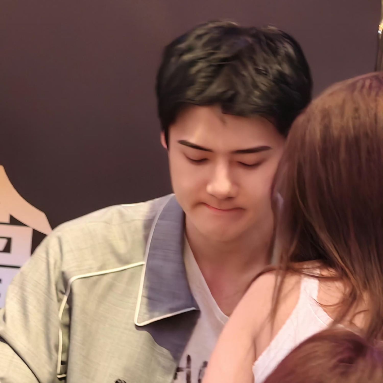 Behind-the-scenes cut of Sehun (EXO)