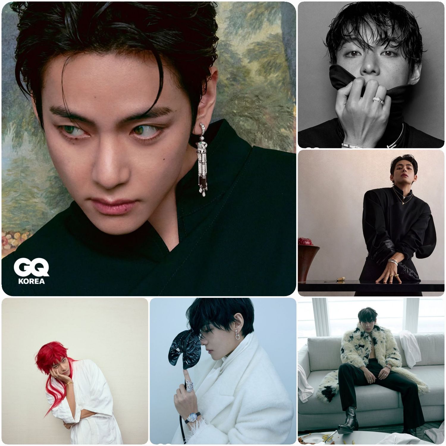 뷔 (방탄소년단)의 비하인드 컷