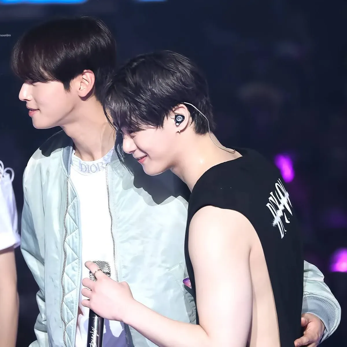 Recent activity shot of Moonbin (ASTRO)