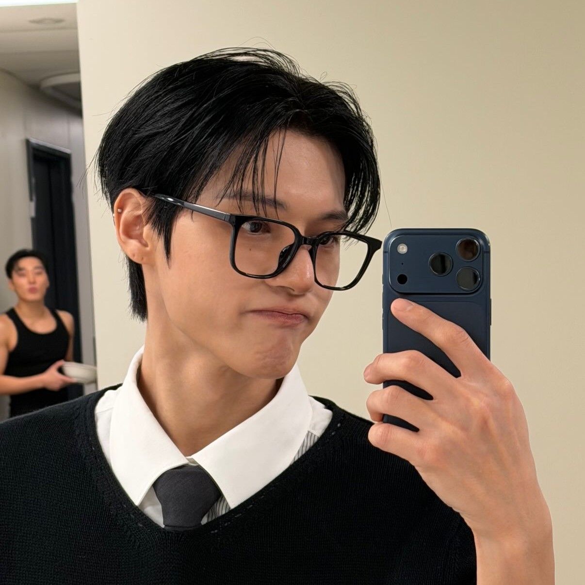 Recent activity shot of Wooyoung (ATEEZ)