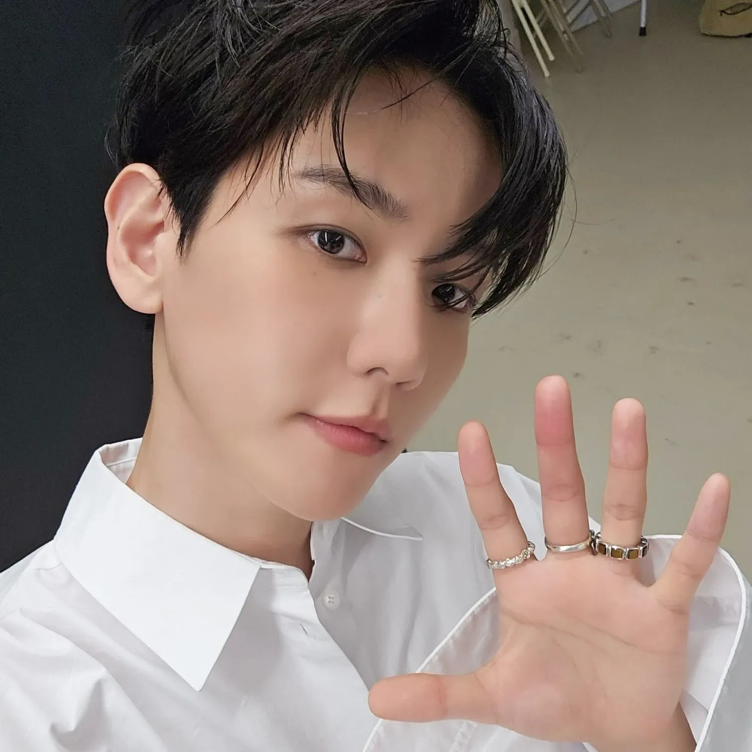 伯賢 (EXO)粉絲拍下的瞬間