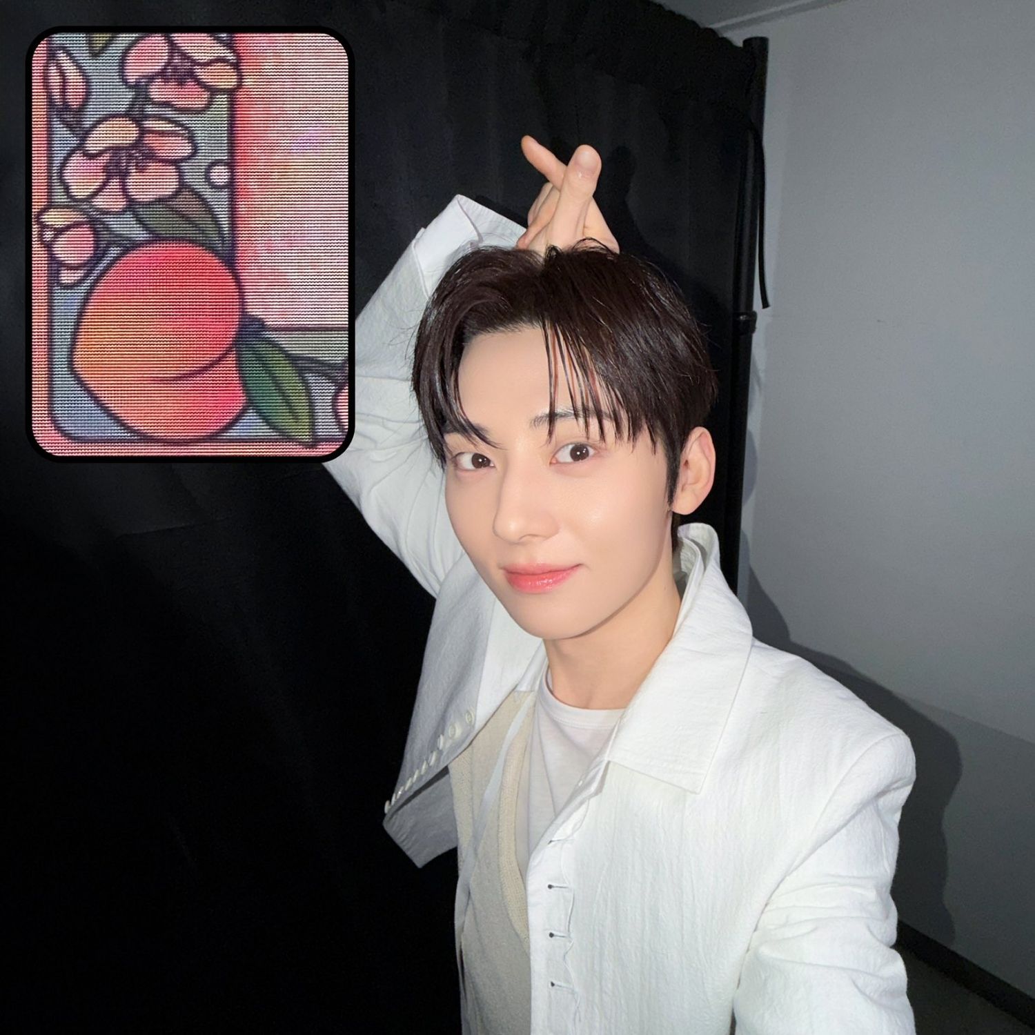 黃旼炫粉丝拍下的瞬间