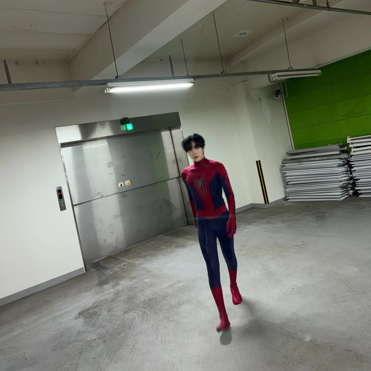 A moment captured by Yunho (ATEEZ)'s fan