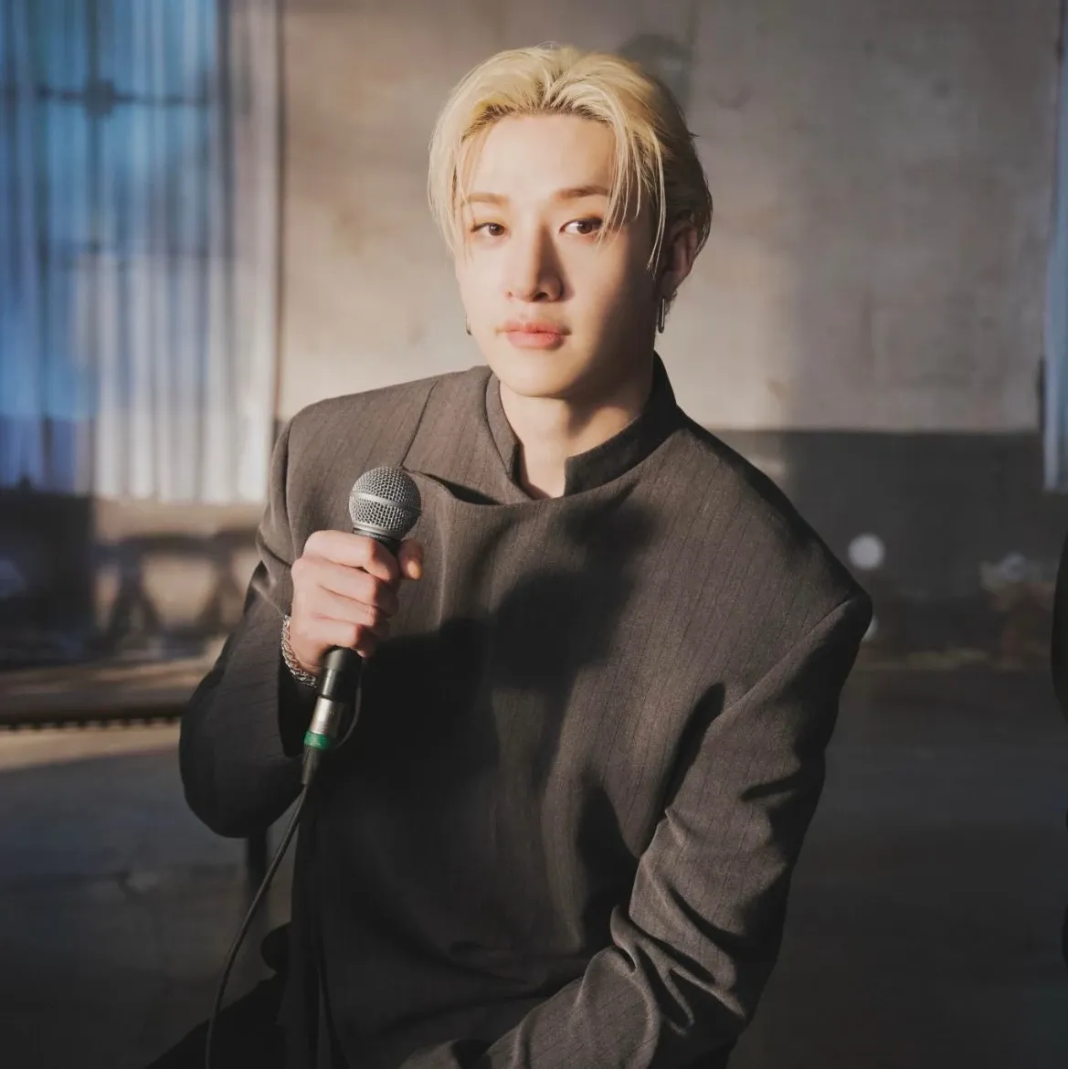 A moment captured by Stray Kids's fan