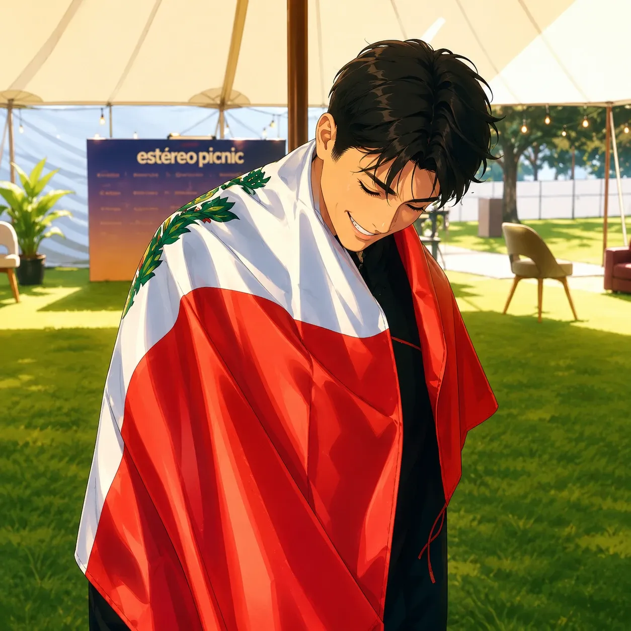 Behind-the-scenes cut of Alejandro (SANTOS BRAVOS)
