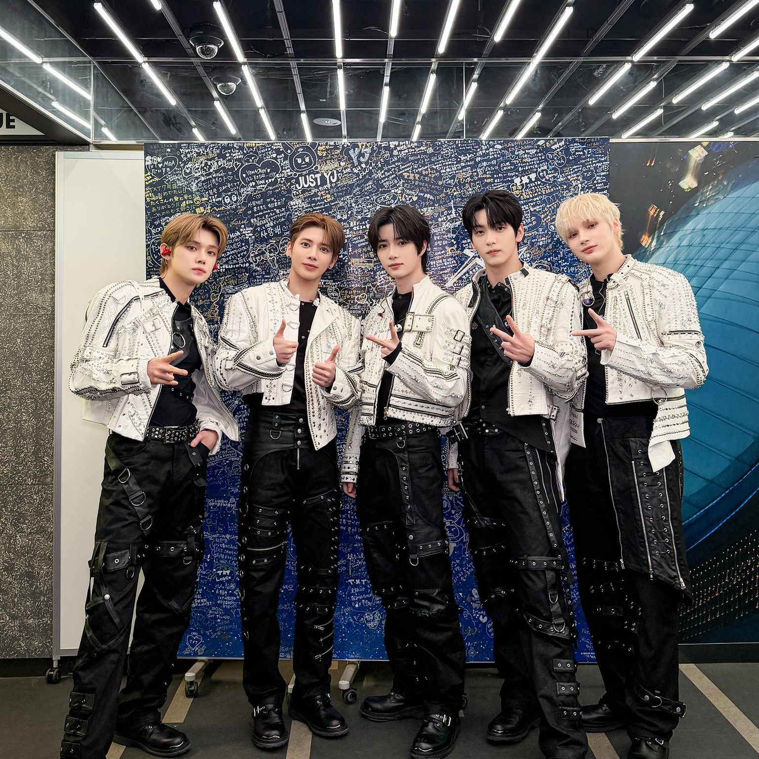 Recent activity shot of TOMORROW X TOGETHER