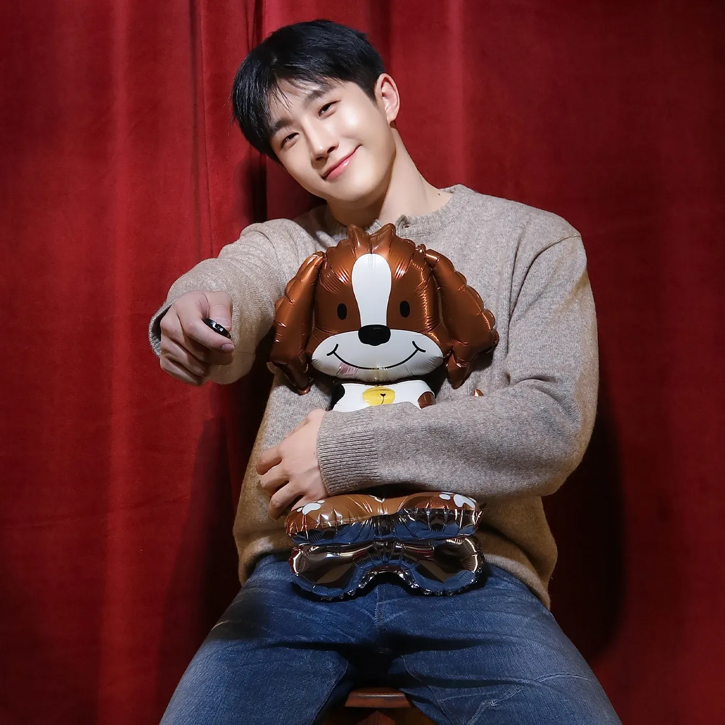 Recent activity shot of Jinjin (ASTRO)