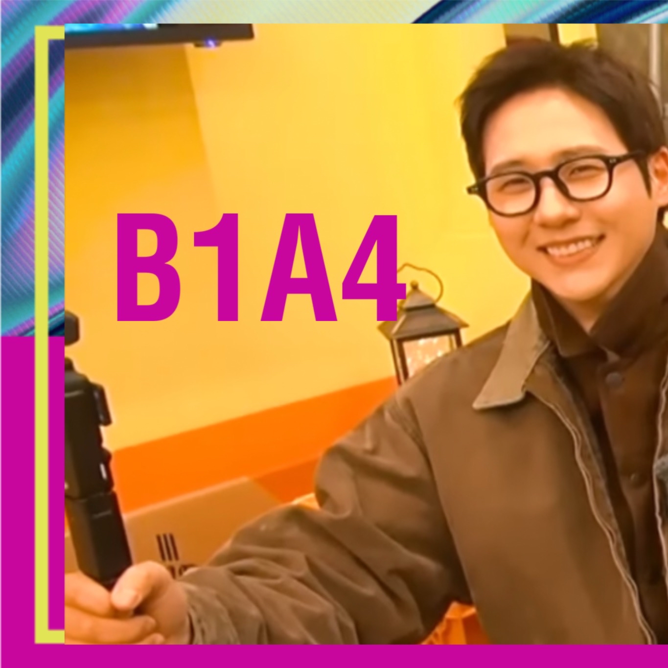 A moment captured by B1A4's fan