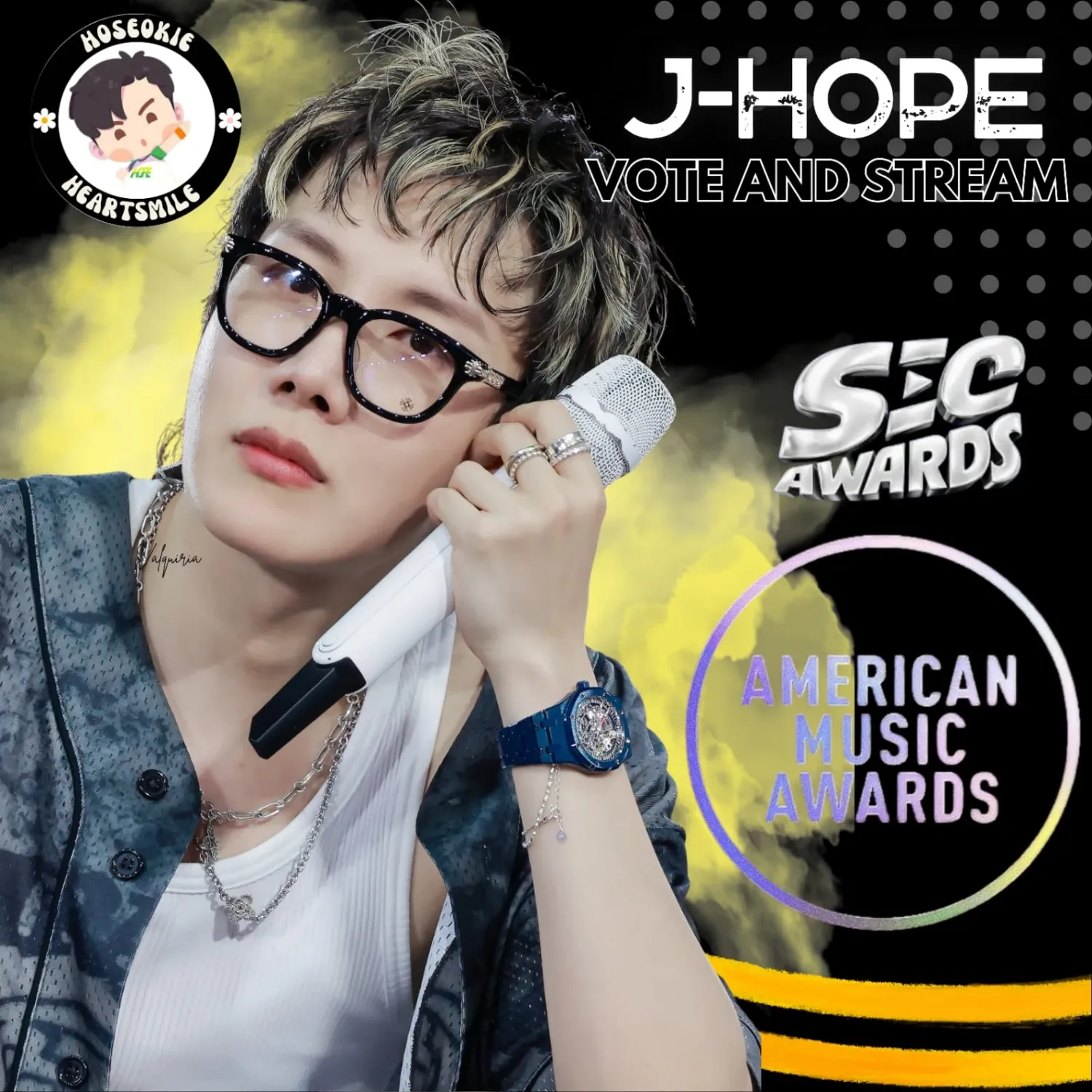 Foto aktivitas terbaru j-hope (BTS)