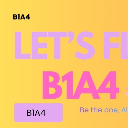 Signature photo of B1A4 capturing their charm