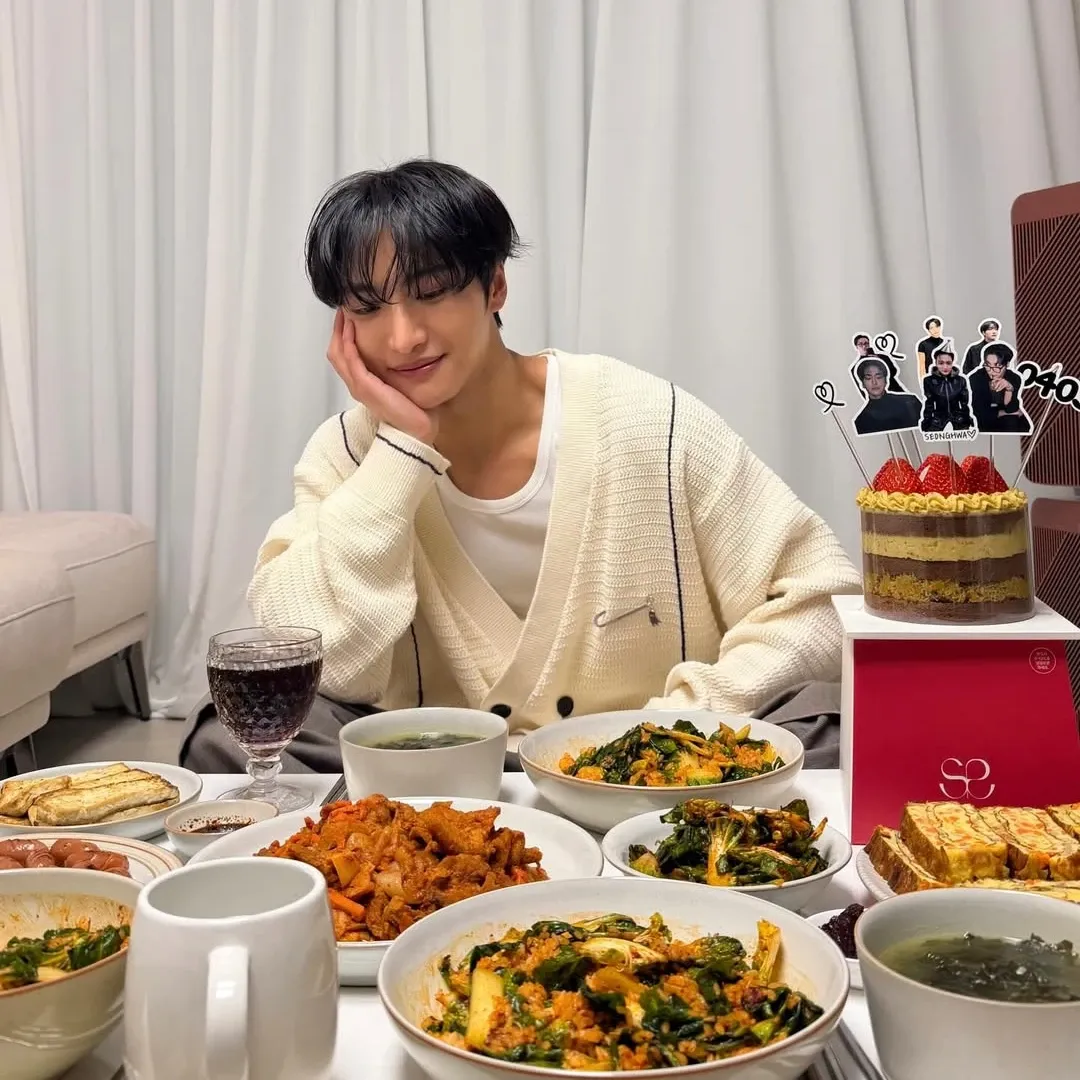 星和 (ATEEZ)粉丝拍下的瞬间